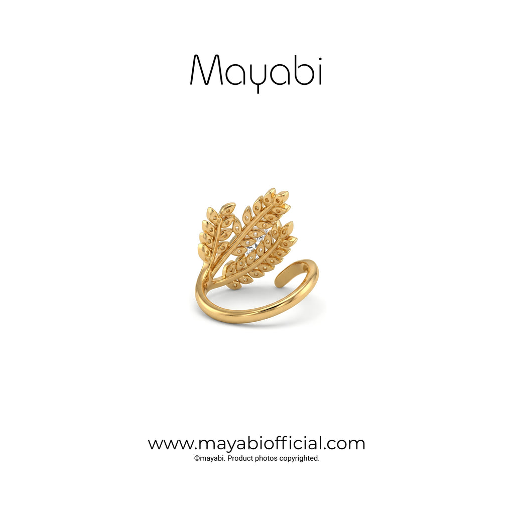 Mayabi Celestine - 18K Gold Plated Ring
