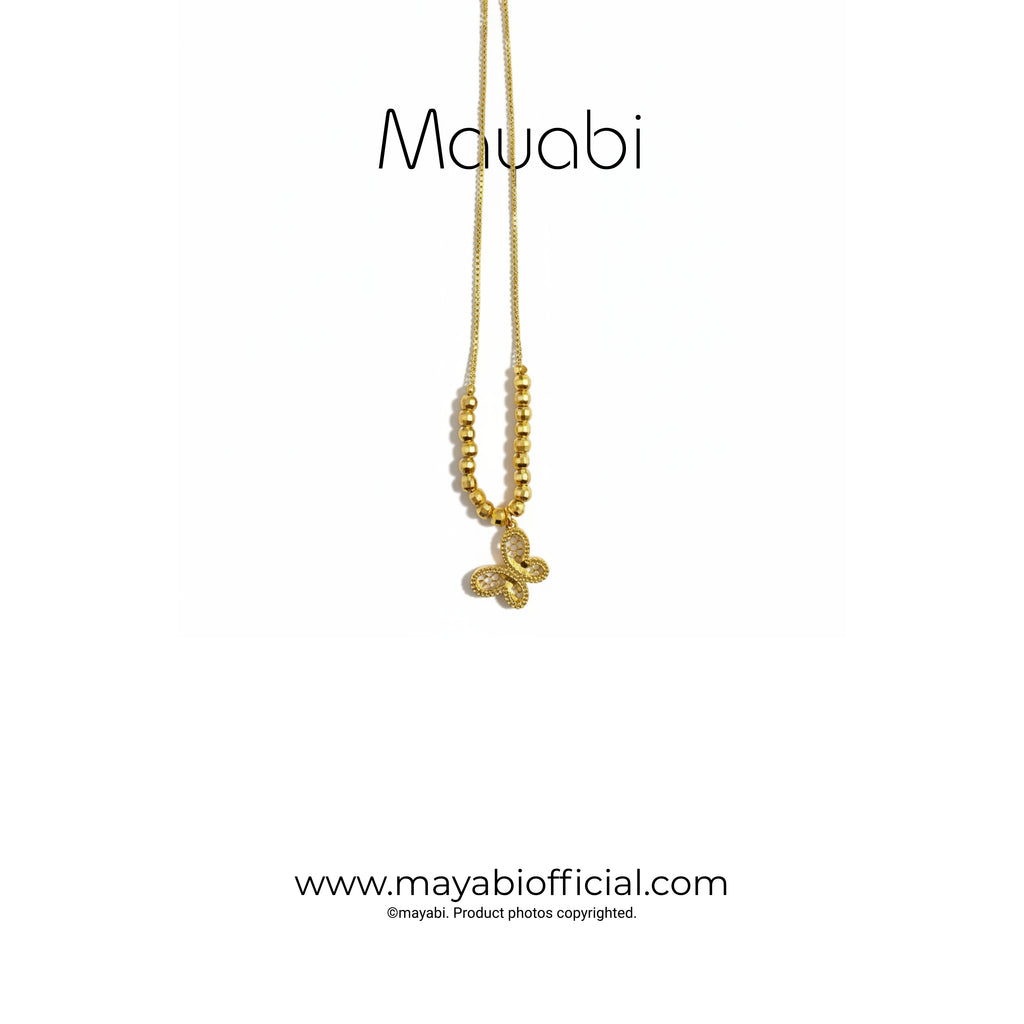 Mayabi Monarch - 18K Gold Plated Necklace