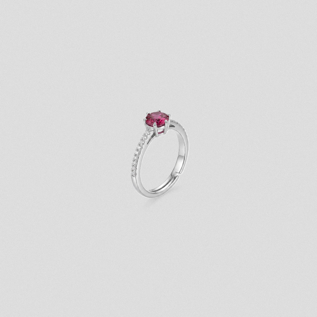 Mayabi Royal Rose – Silver Ring