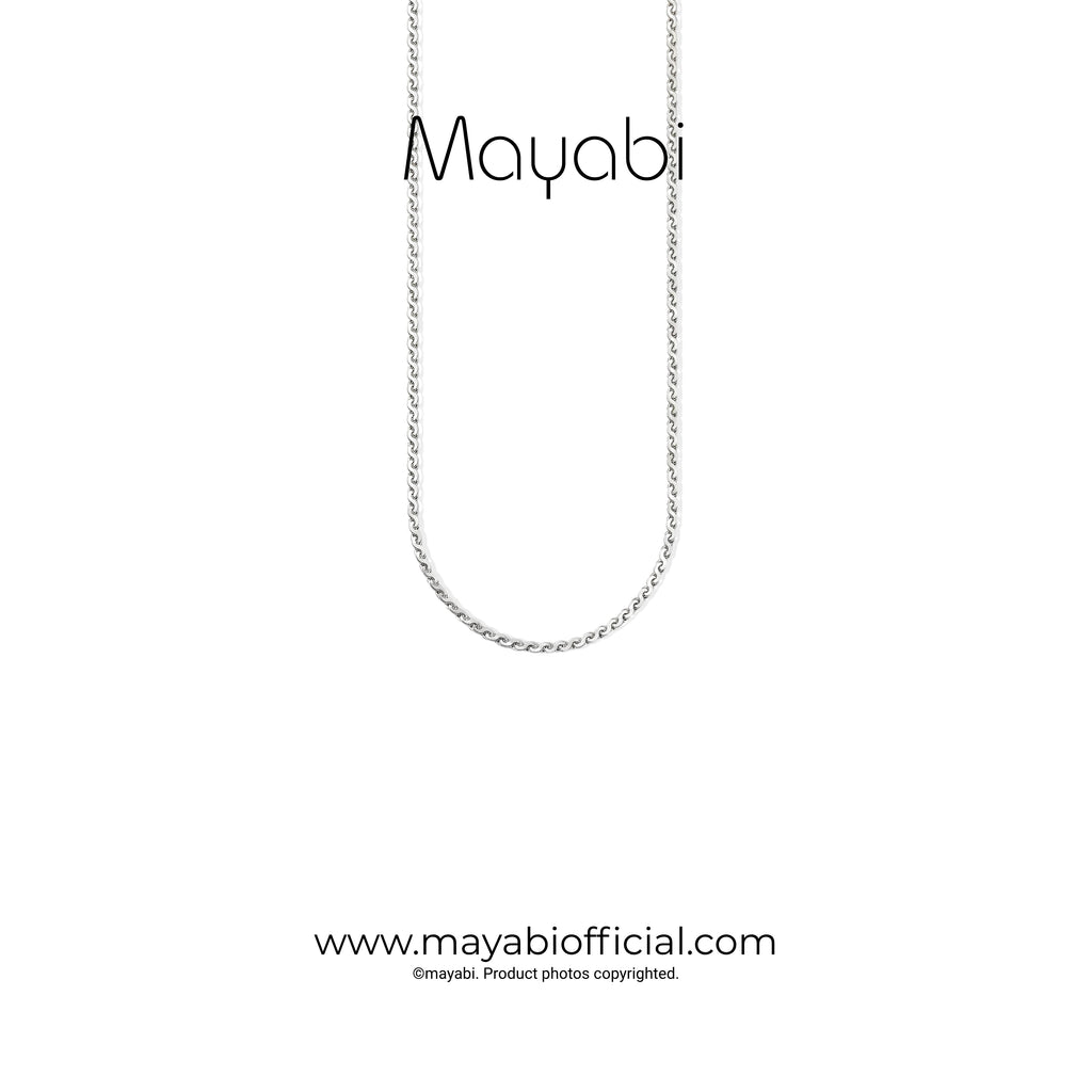 Mayabi Signature Rope  – Silver Chain