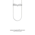Mayabi Signature Rope  – Silver Chain