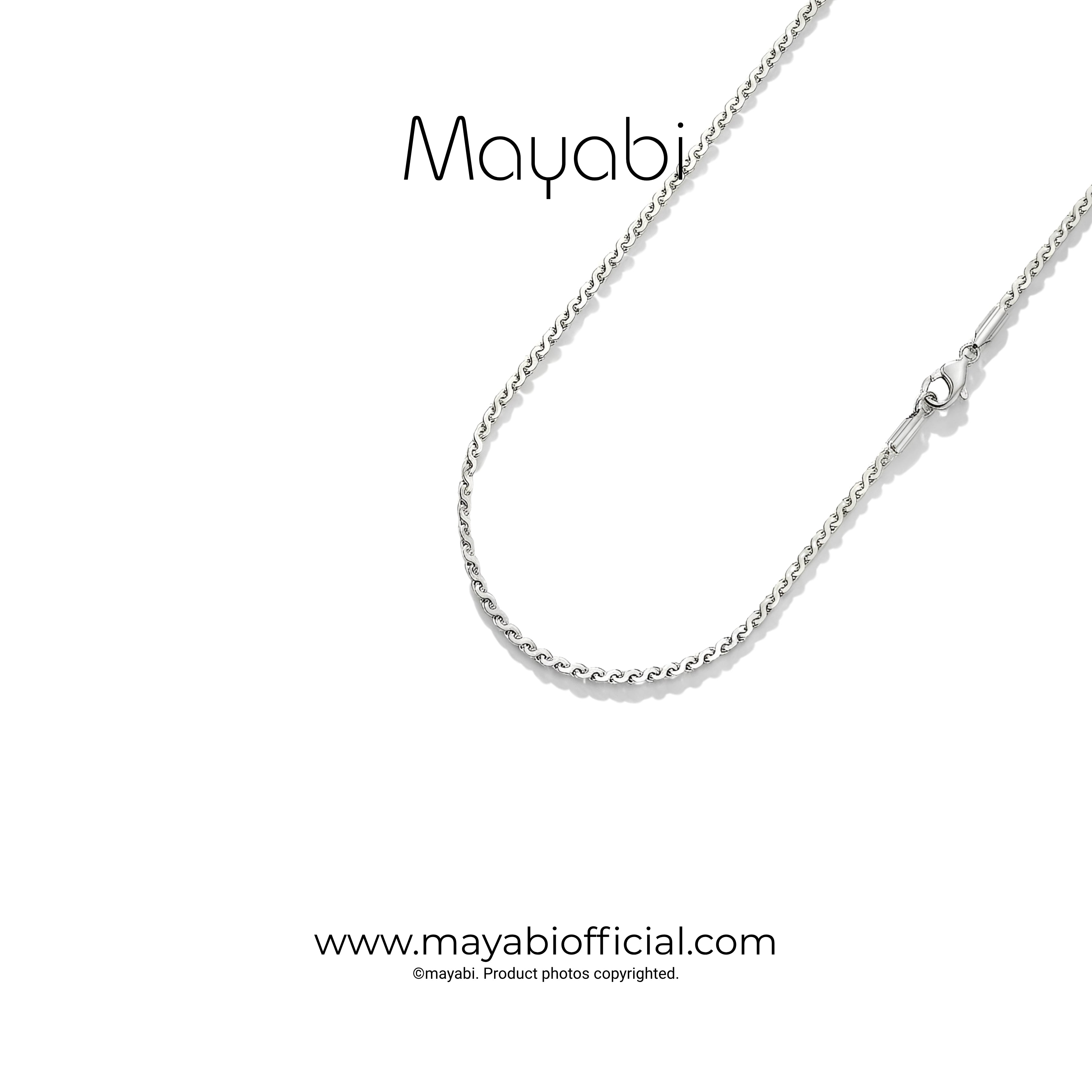 Mayabi Signature Rope  – Silver Chain