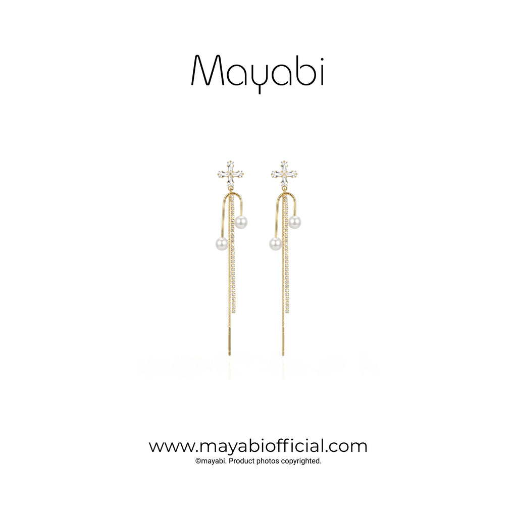 Mayabi Sora - 18K Gold Plated Earrings