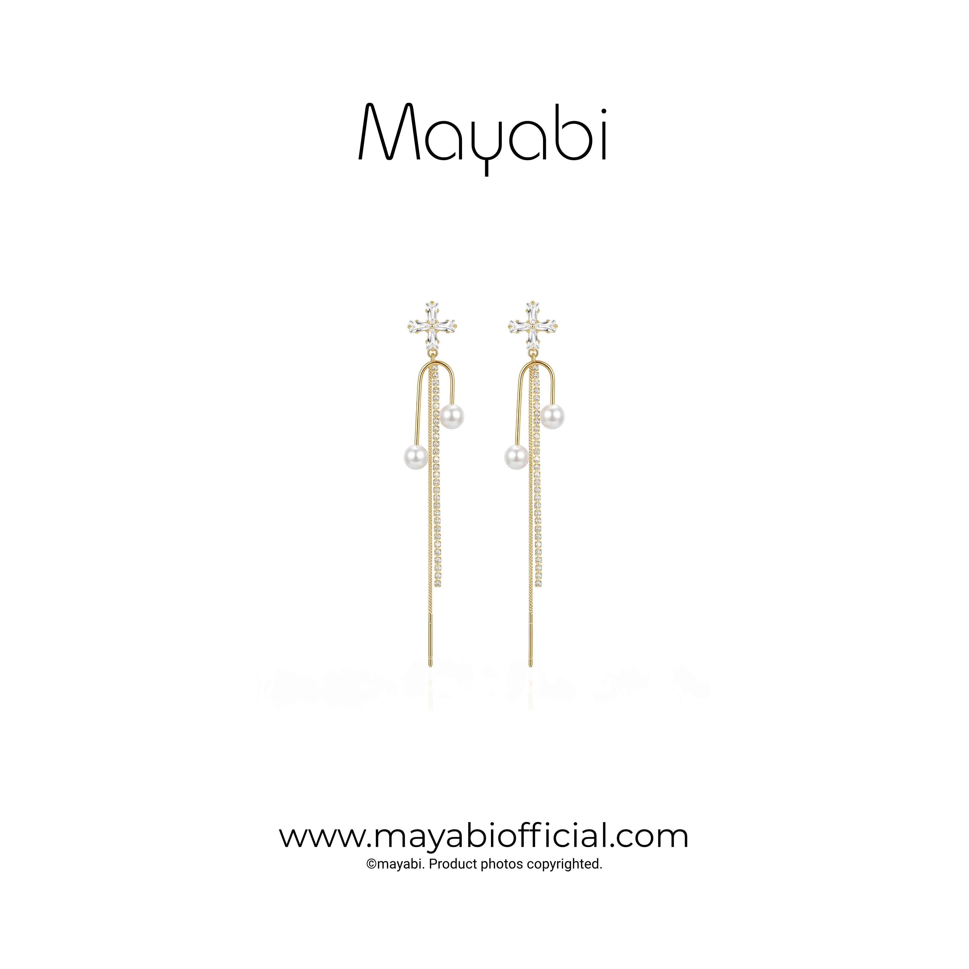 Mayabi Sora - 18K Gold Plated Earrings