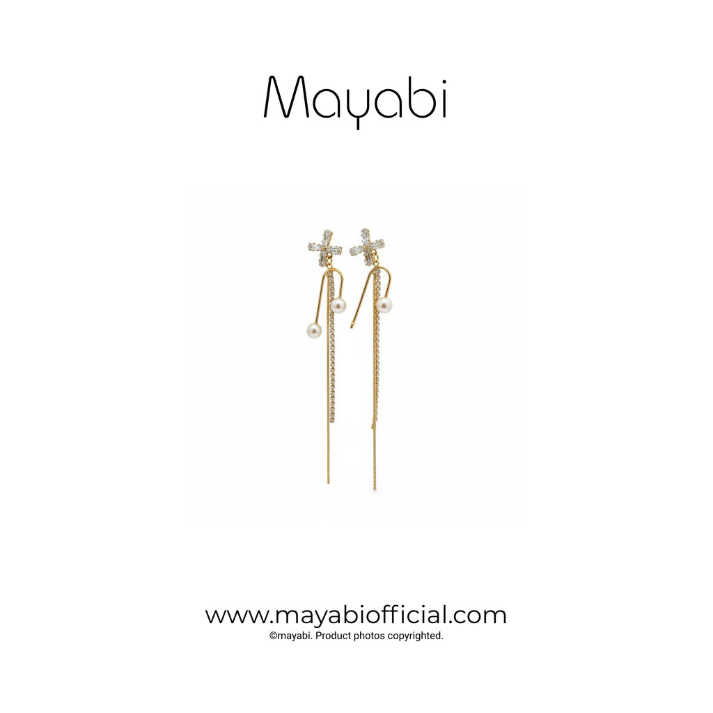 Mayabi Sora - 18K Gold Plated Earrings