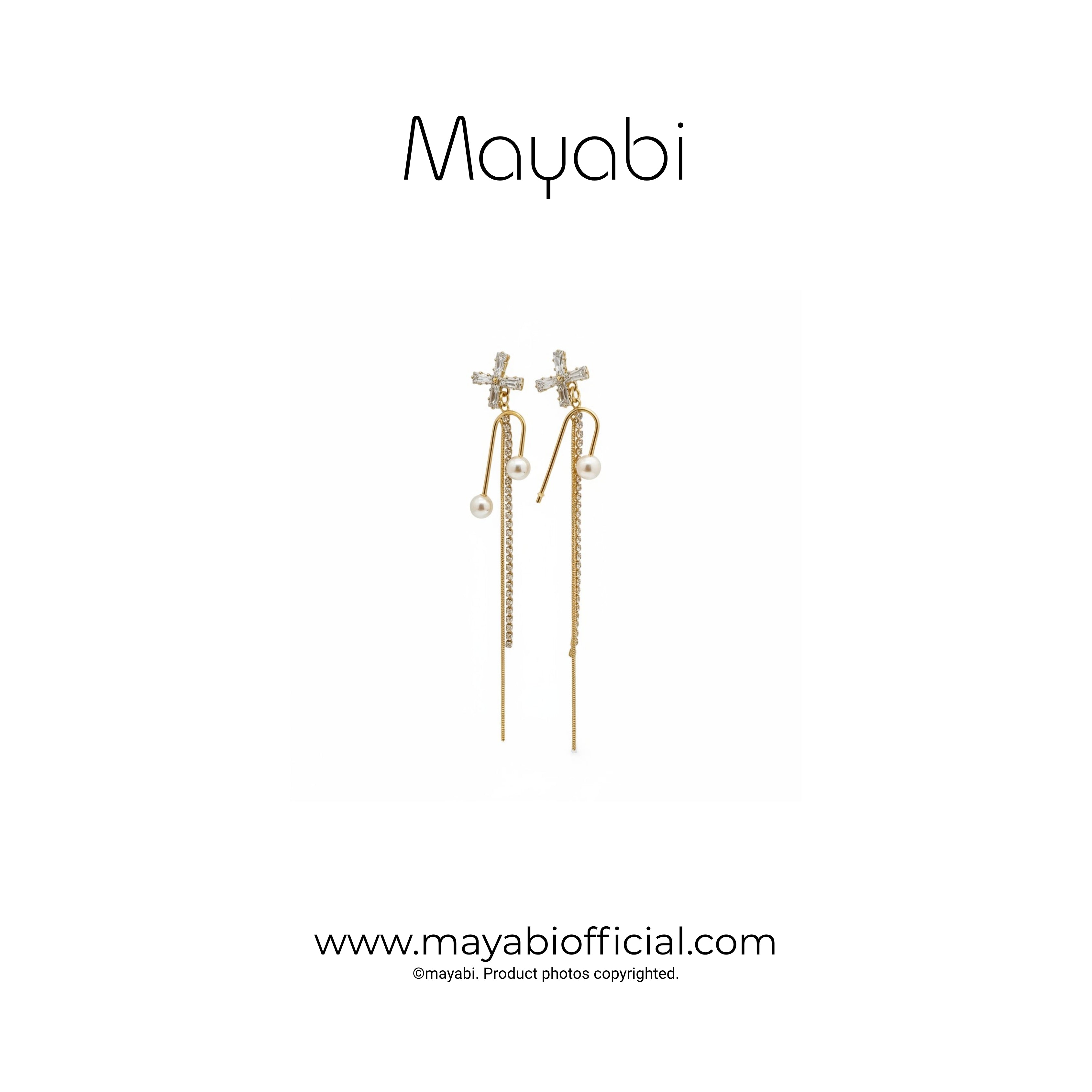 Mayabi Sora - 18K Gold Plated Earrings