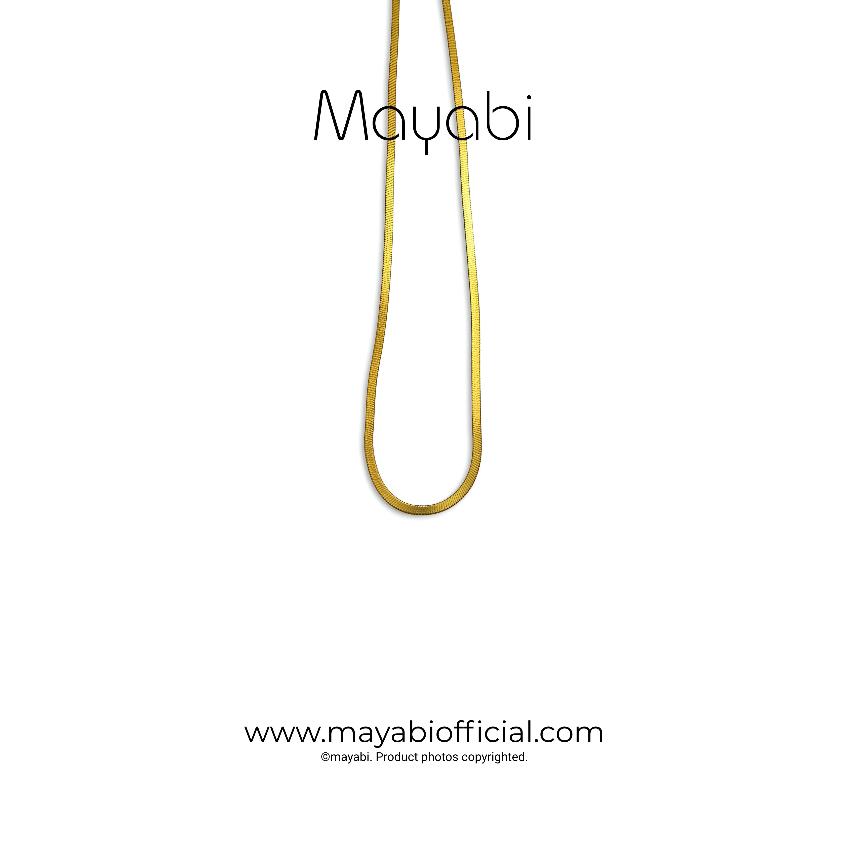 Mayabi Flow - 18K Gold Plated Chain