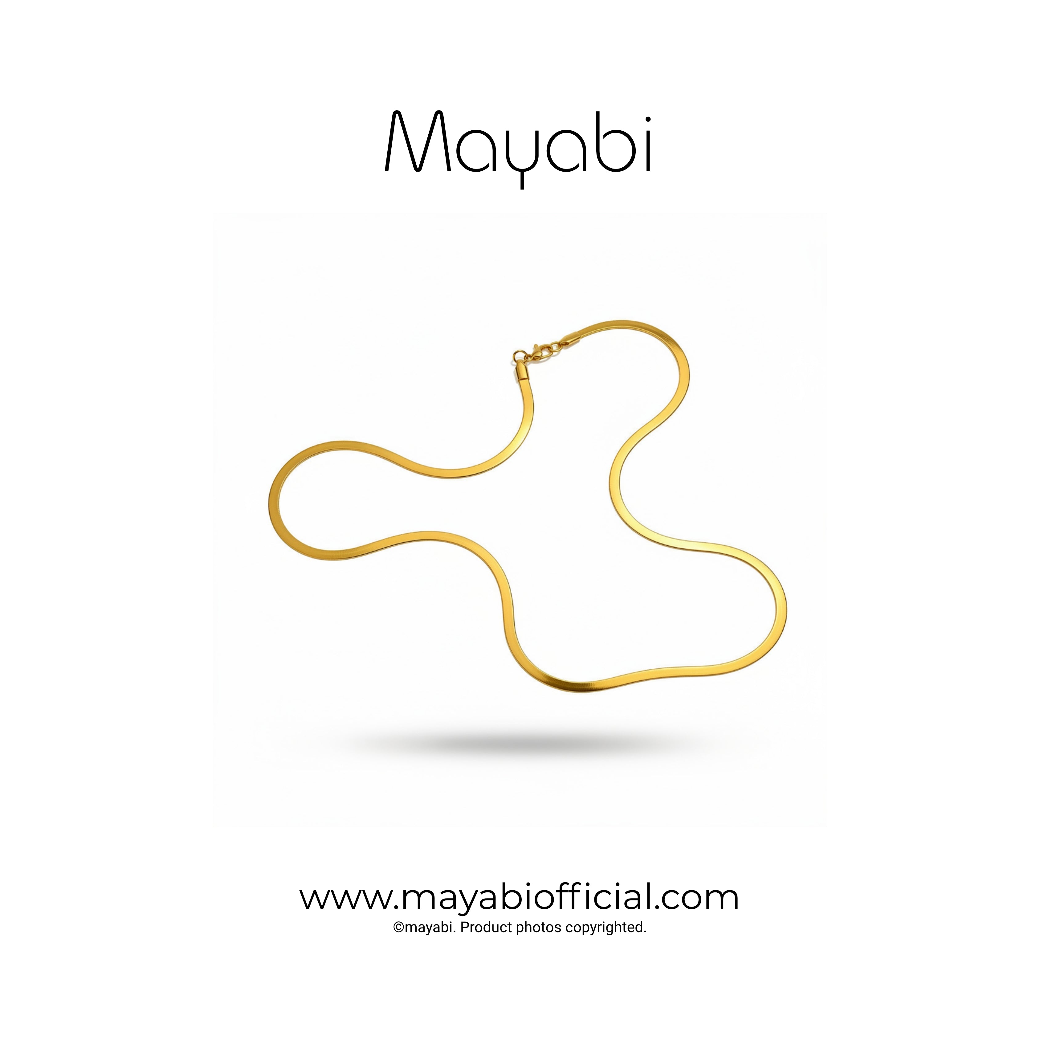 Mayabi Flow - 18K Gold Plated Chain