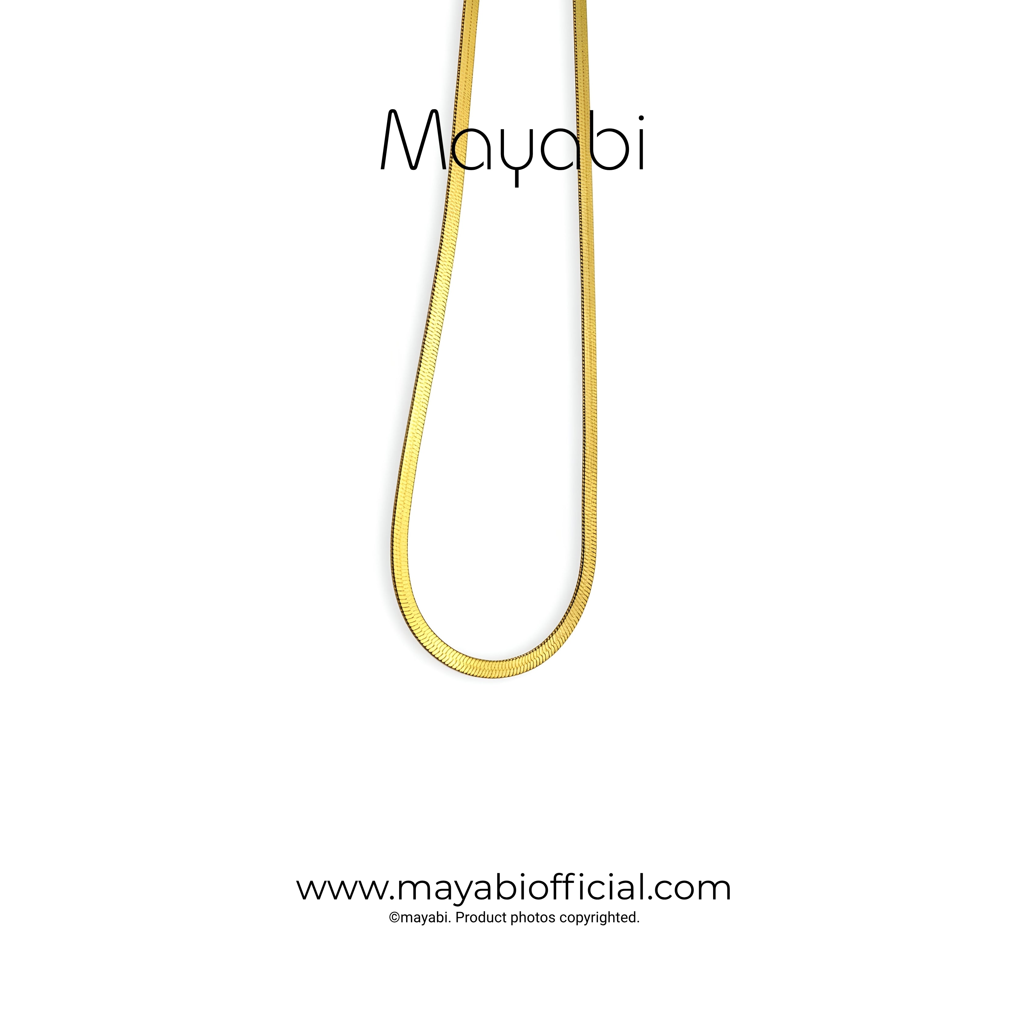 Mayabi Flow - 18K Gold Plated Chain