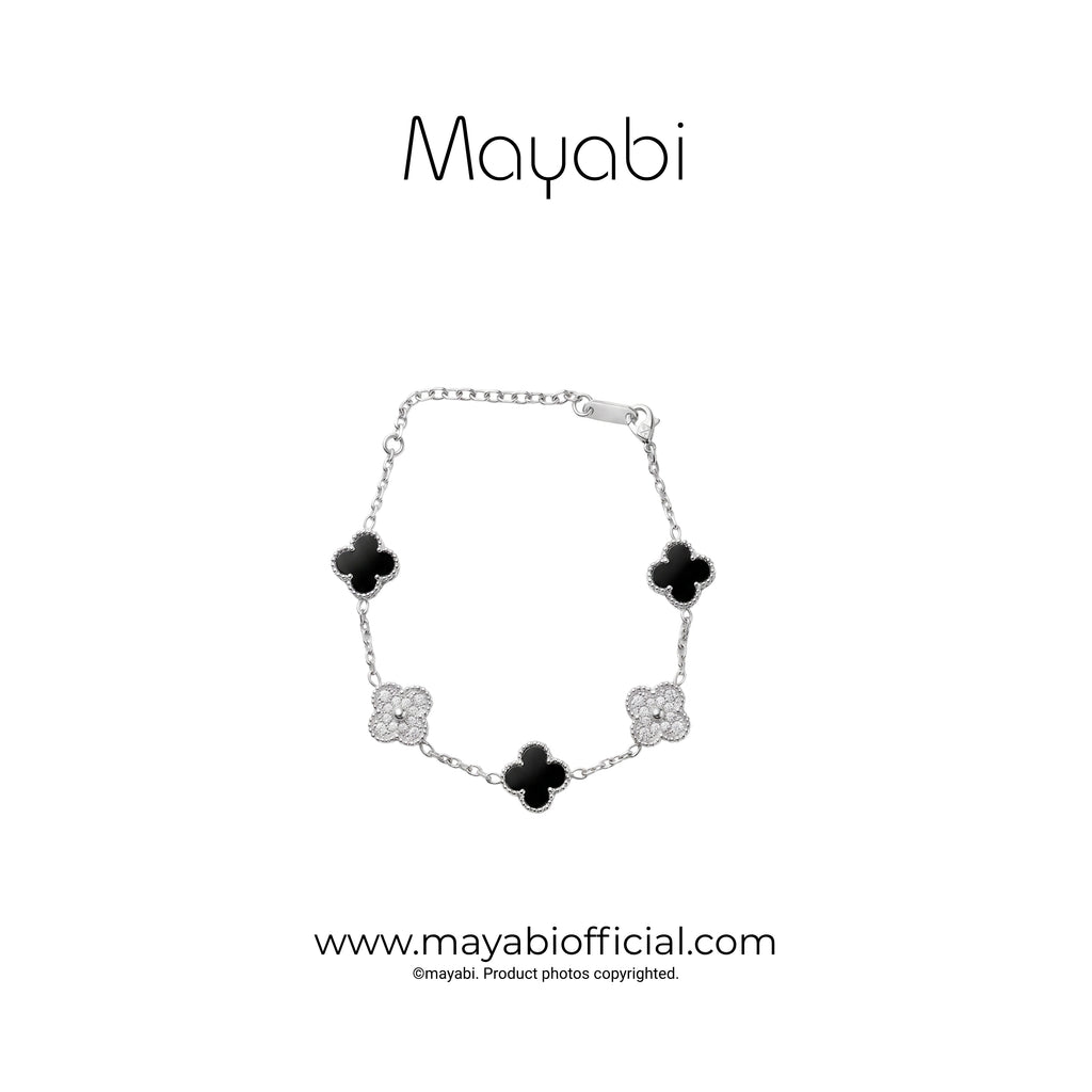 Mayabi Antique Charm – Silver Bracelet