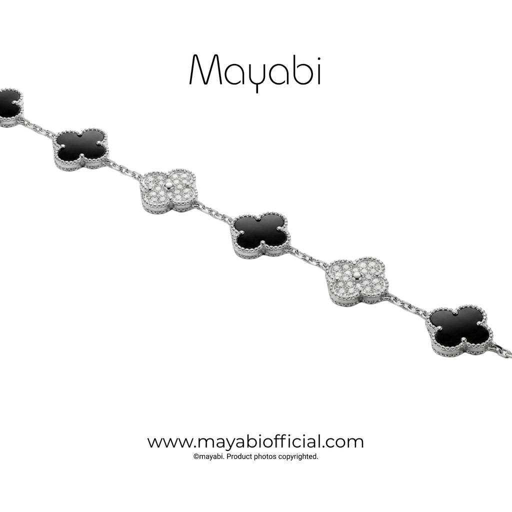 Mayabi Antique Charm – Silver Bracelet