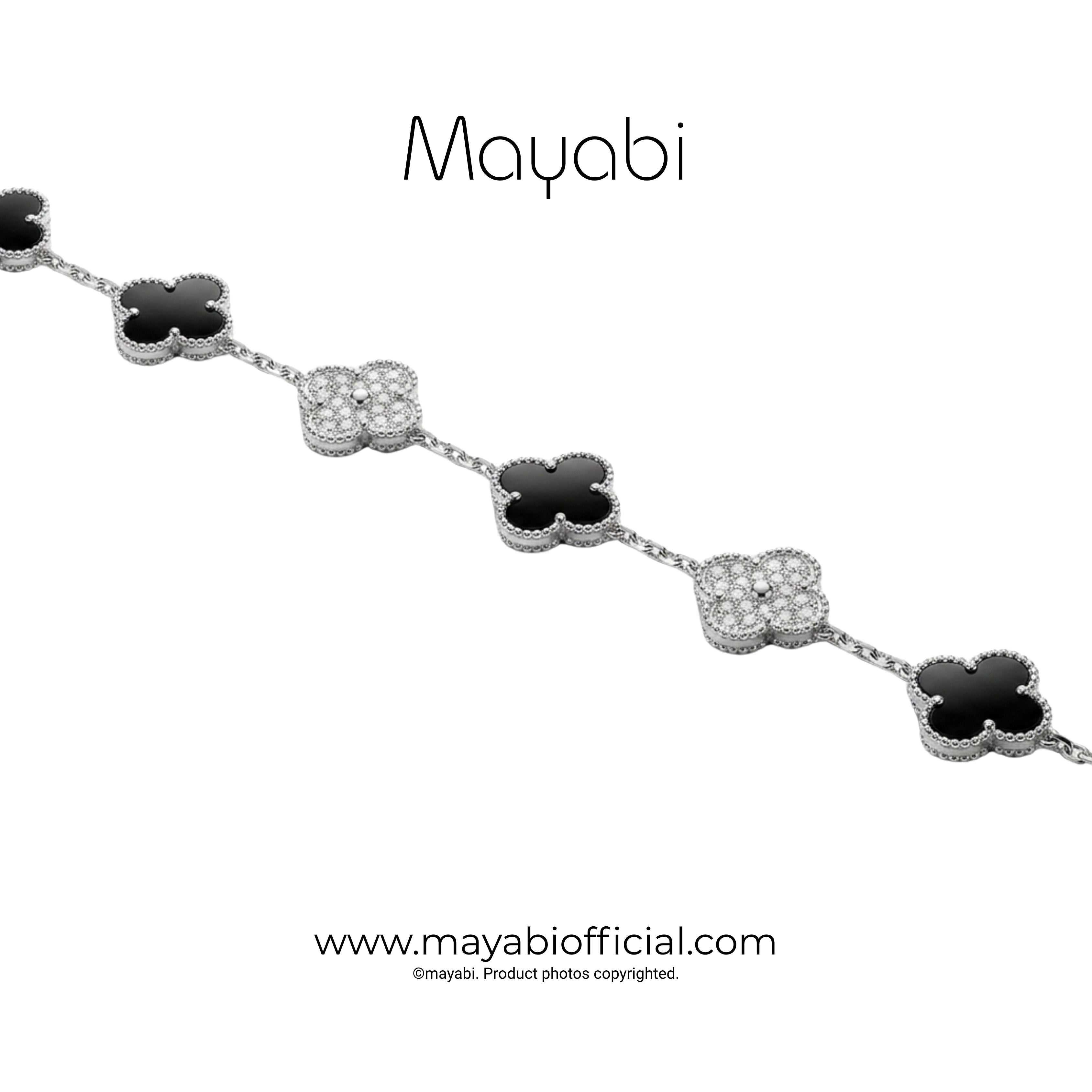 Mayabi Antique Charm – Silver Bracelet