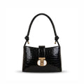 Leather Black Belle Shoulder Bag