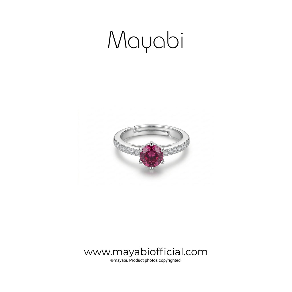 Mayabi Royal Rose – Silver Ring