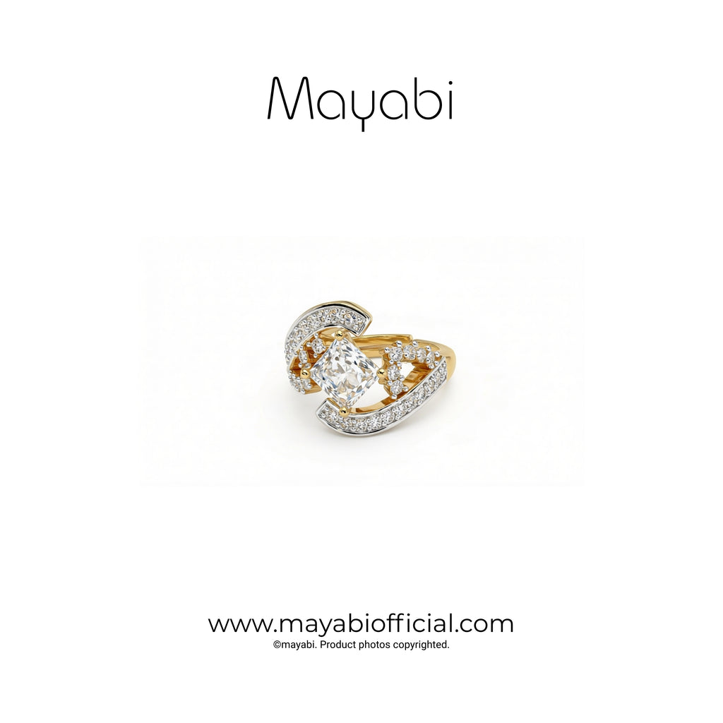 Mayabi Stellar Embrace - 18K Gold Plated Ring