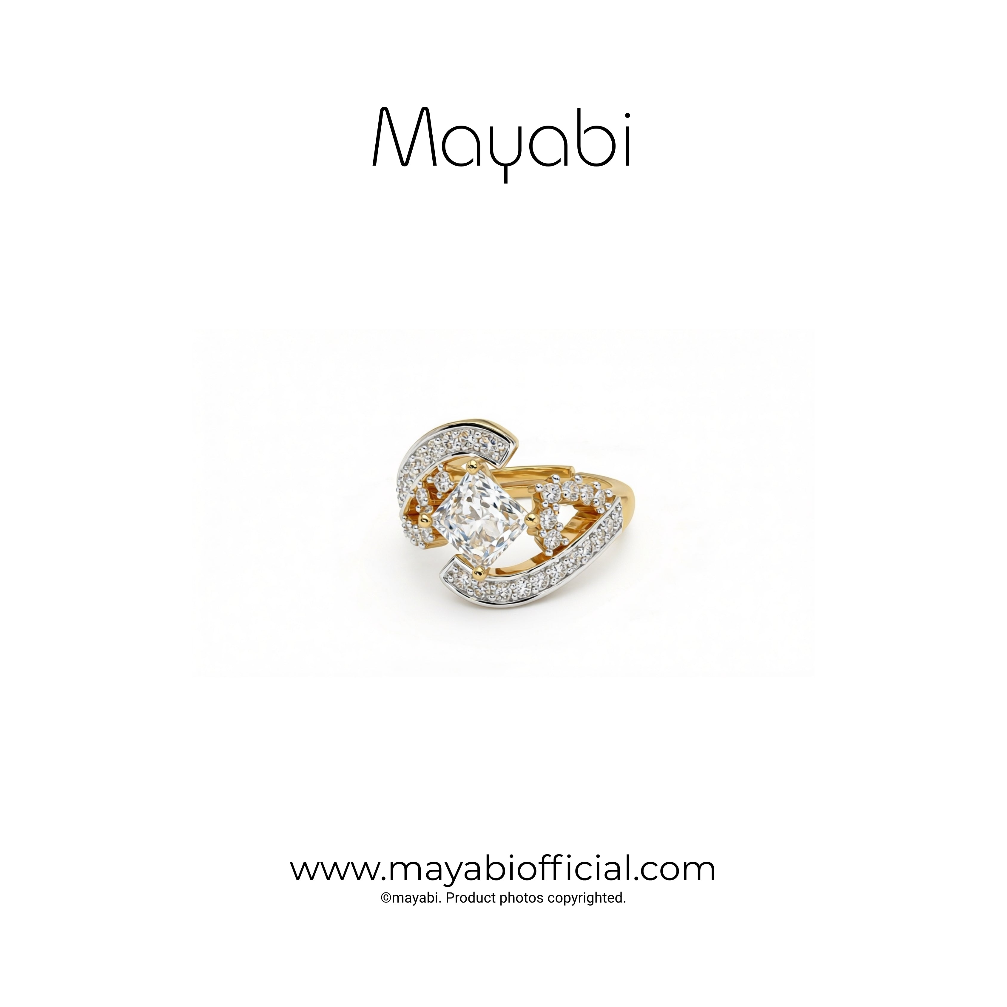 Mayabi Stellar Embrace - 18K Gold Plated Ring