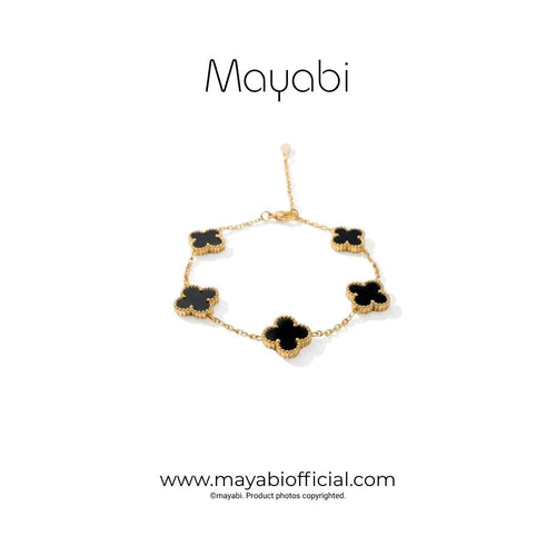 Mayabi Anthea – 18K Gold Plated Bracelet — Mayabi Official, image 1