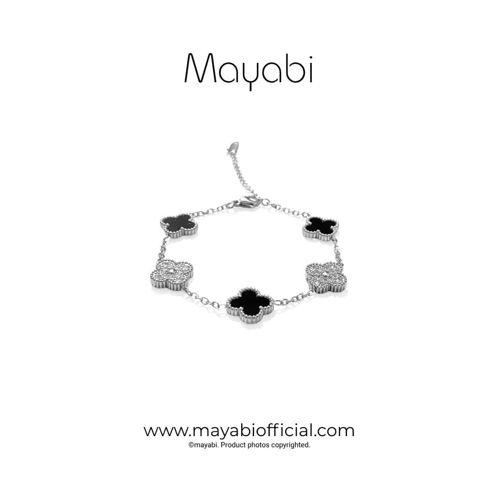 Mayabi Antique Charm – Silver Bracelet — Mayabi Official, image 1