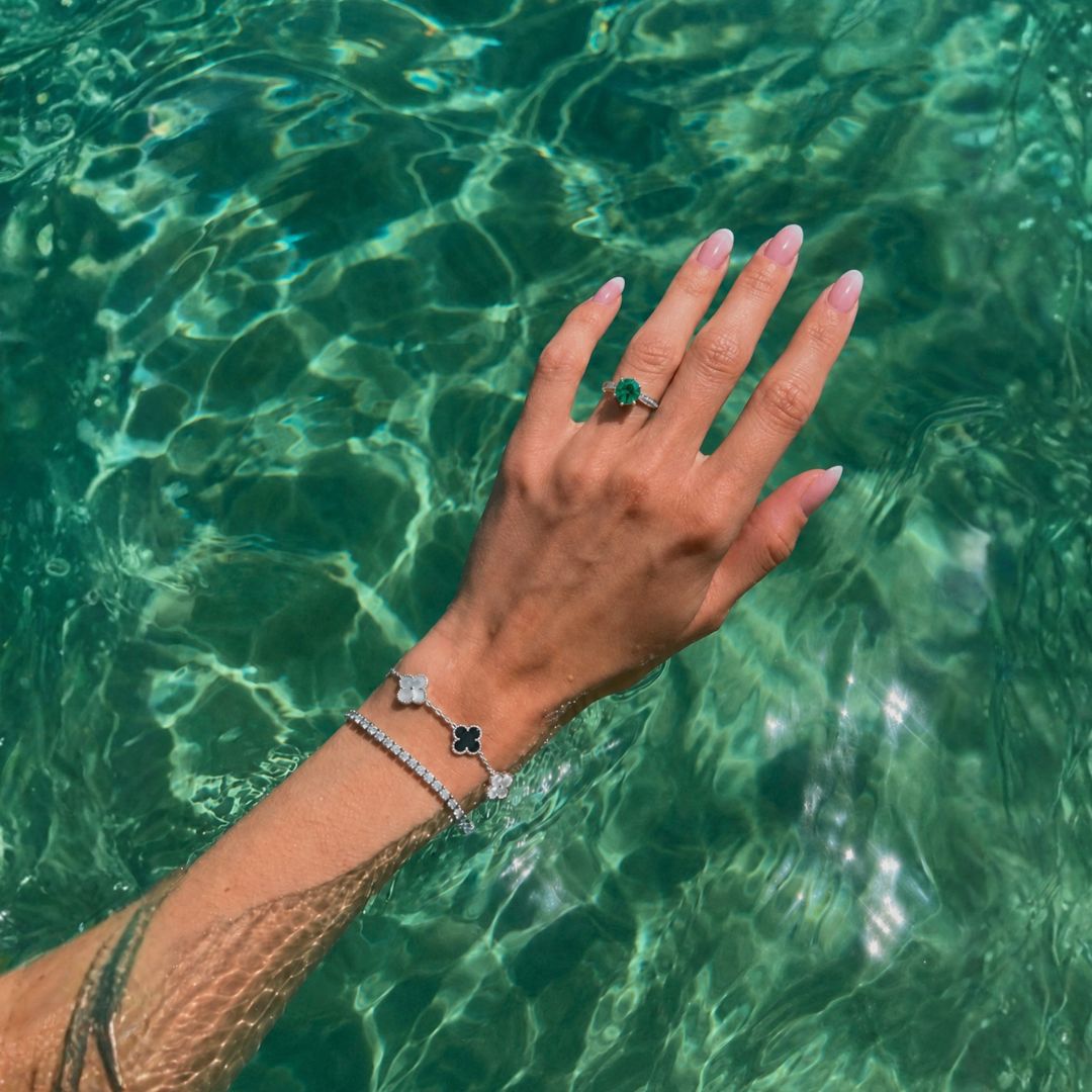 Mayabi Antique Charm – Silver Bracelet