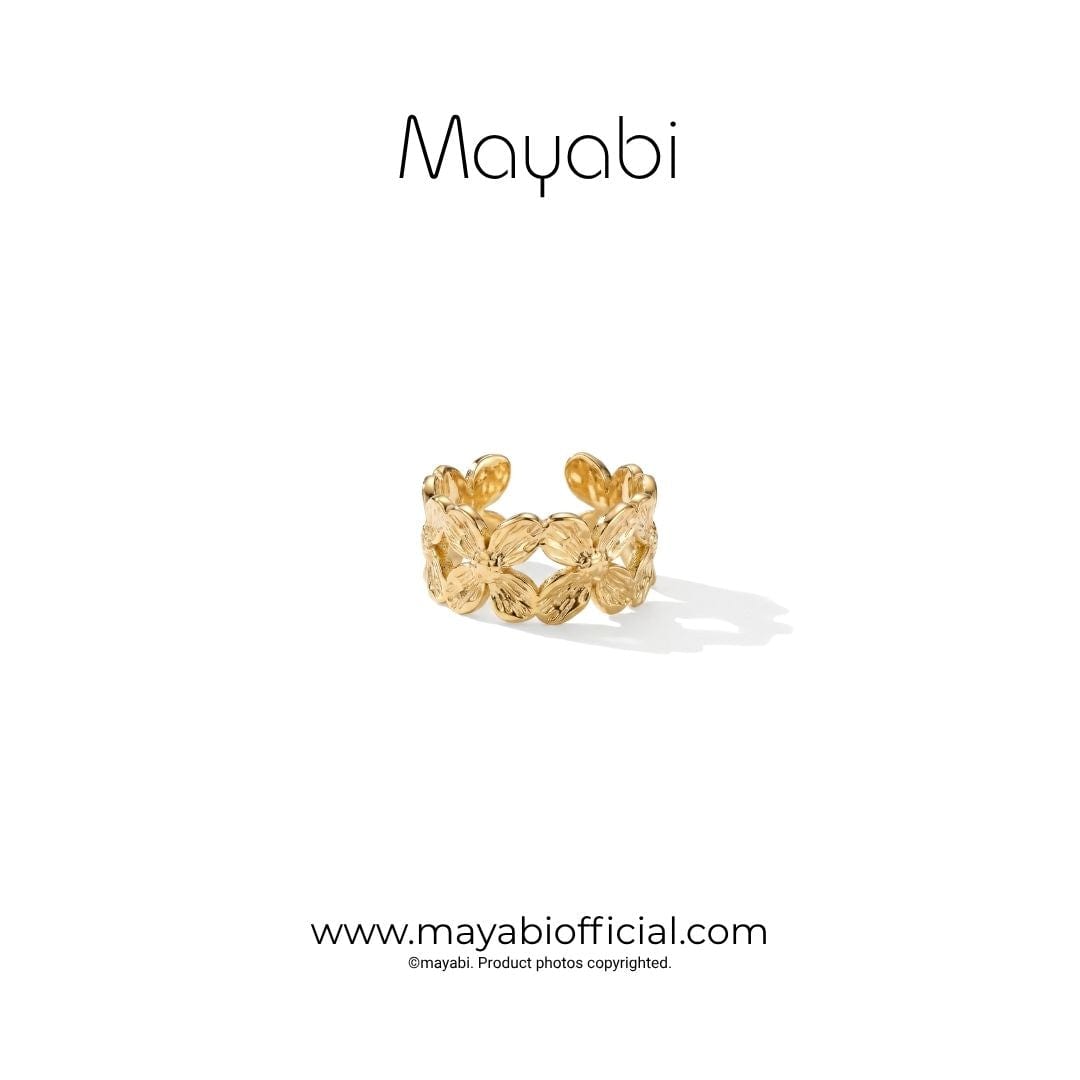 Mayabi Aurelia - 18K Gold Plated Ring — Mayabi Official, image 1