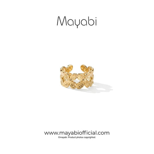 Mayabi Aurelia - 18K Gold Plated Ring — Mayabi Official, image 1