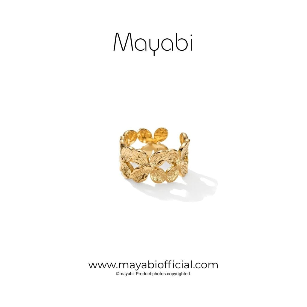 Mayabi Aurelia - 18K Gold Plated Ring — Mayabi Official, image 2
