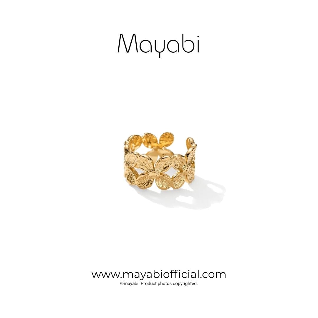 Mayabi Aurelia - 18K Gold Plated Ring — Mayabi Official, image 2