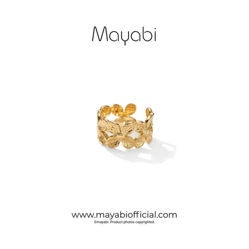 Mayabi Aurelia - 18K Gold Plated Ring — Mayabi Official, image 2