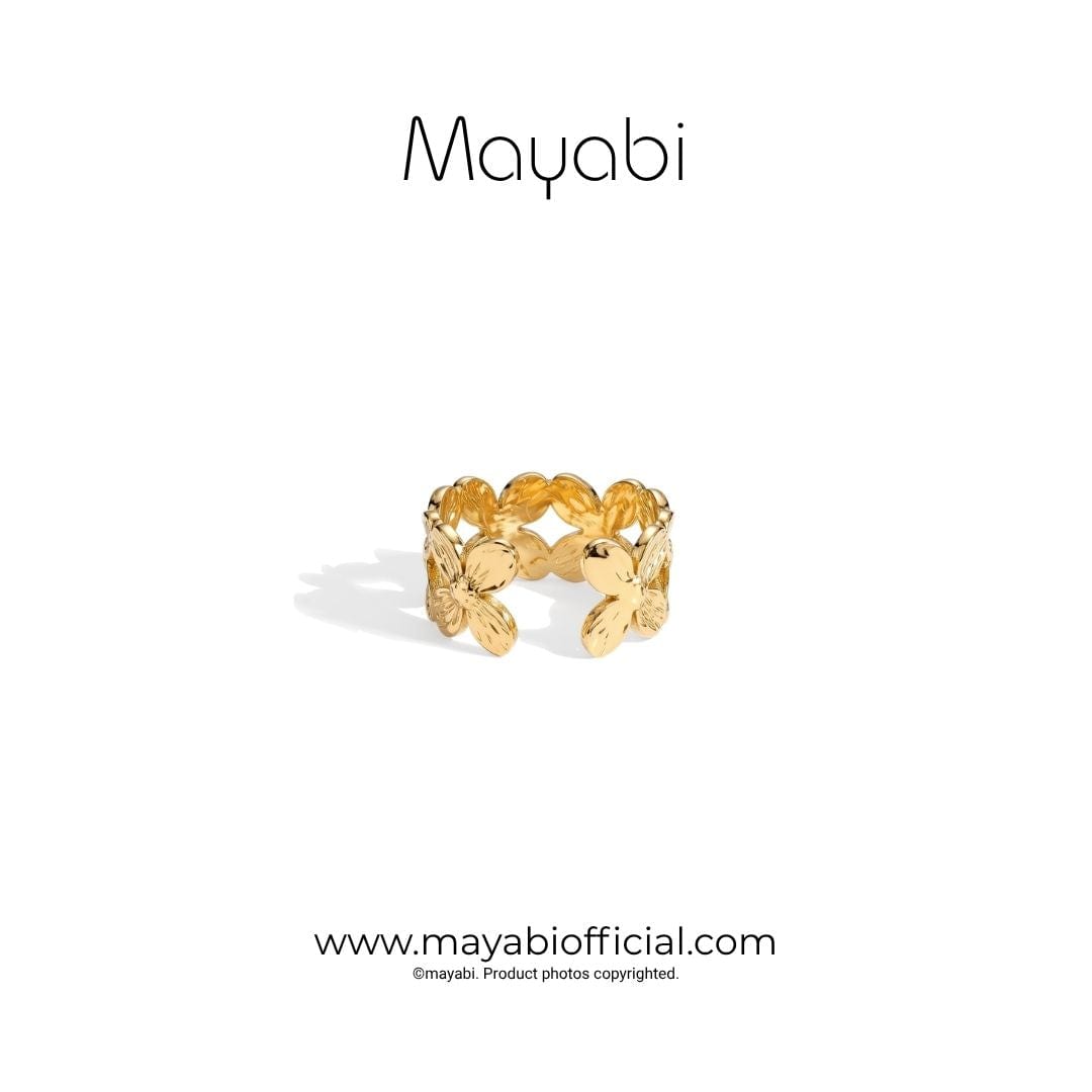 Mayabi Aurelia - 18K Gold Plated Ring — Mayabi Official, image 3