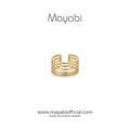 Mayabi Crownline - 18K Gold Plated Ring — Mayabi Official, image 1