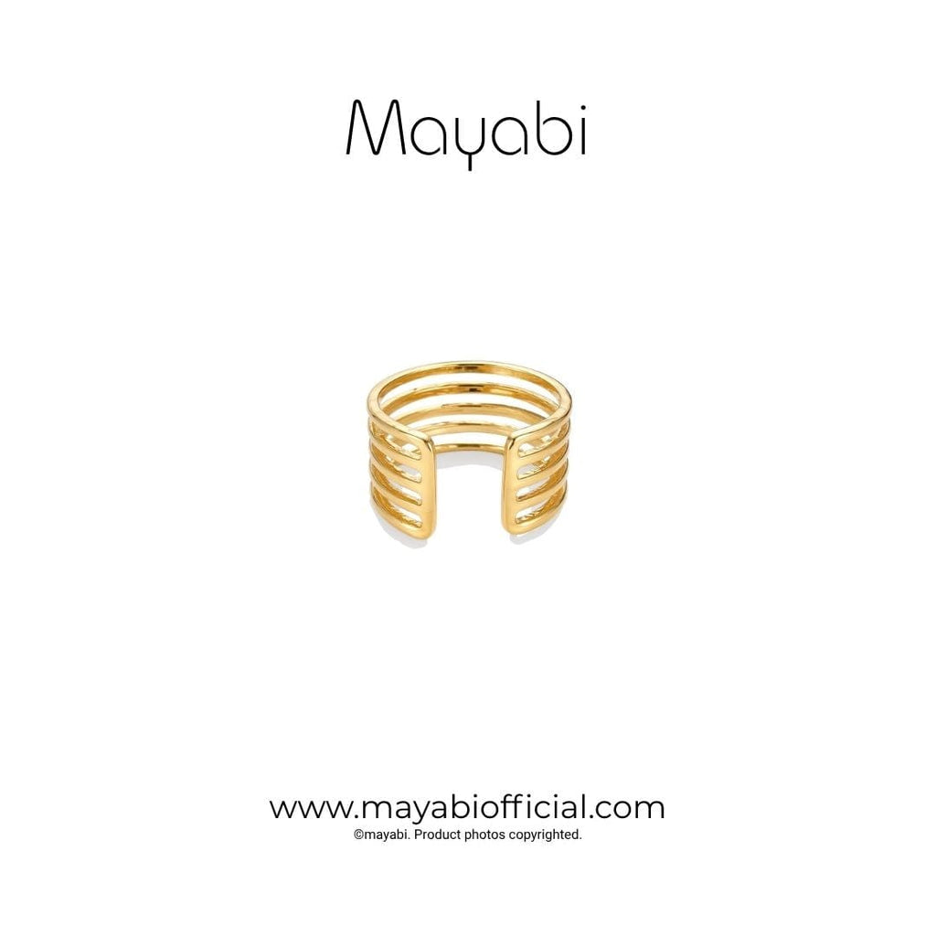 Mayabi Crownline - 18K Gold Plated Ring — Mayabi Official, image 4