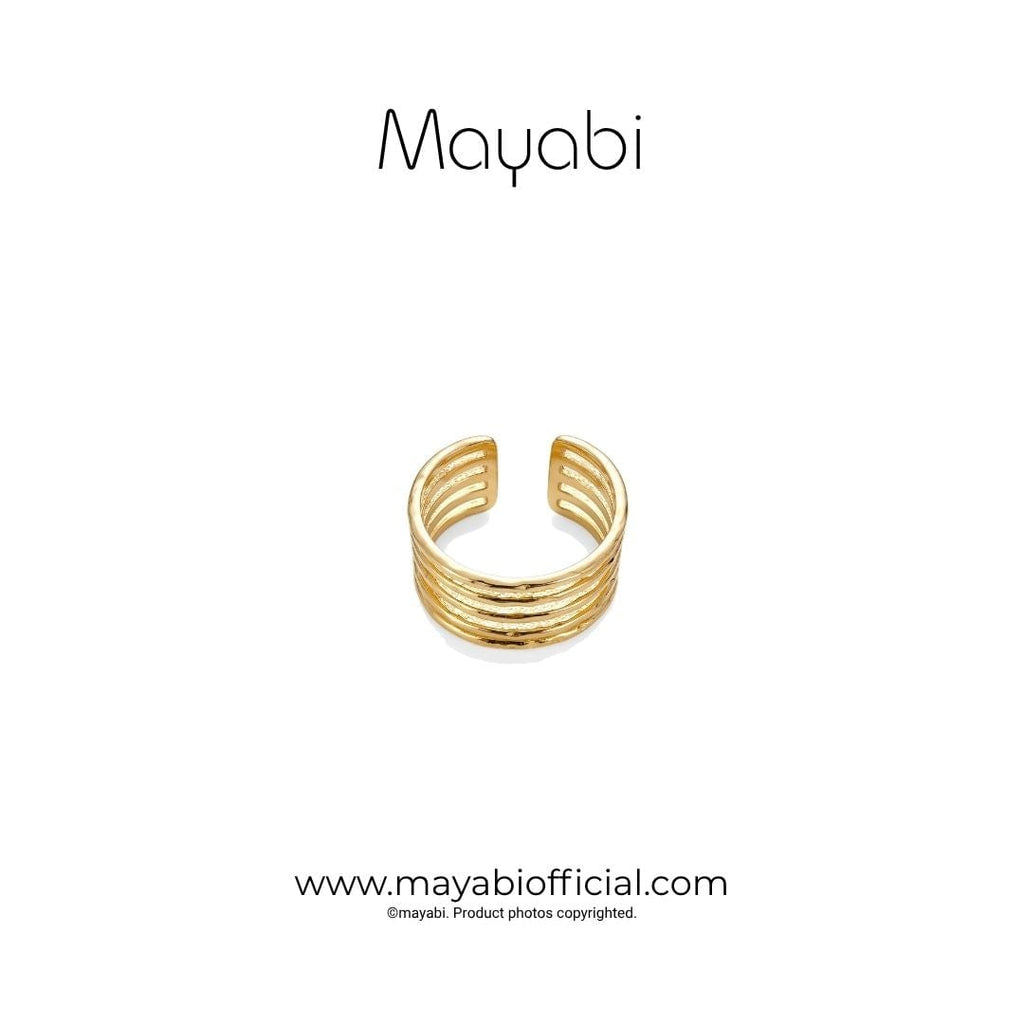 Mayabi Crownline - 18K Gold Plated Ring — Mayabi Official, image 3