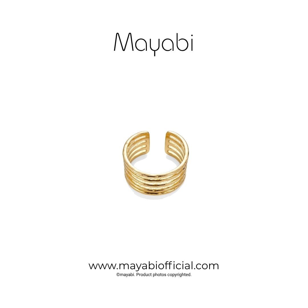 Mayabi Crownline - 18K Gold Plated Ring — Mayabi Official, image 3