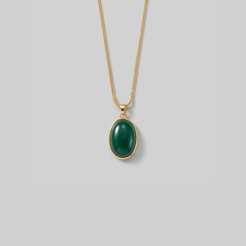 Signature Emerald 18k-gold plated chain