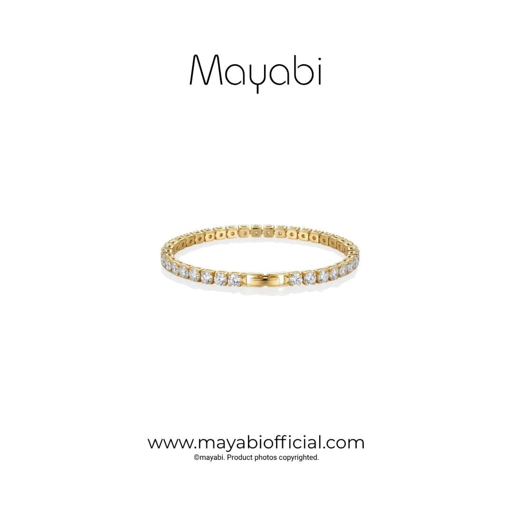 Mayabi Eternelle – 18K Gold Plated Bracelet — Mayabi Official, image 1
