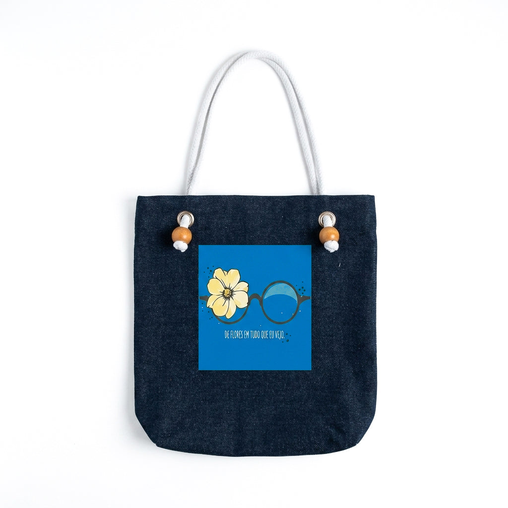Mayabi Washed Denim Tote