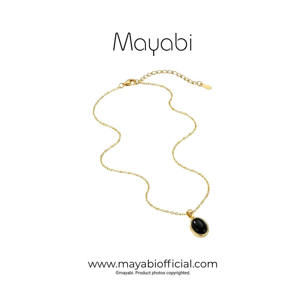 Mayabi Rosé Glow - 18K Gold Plated Necklace