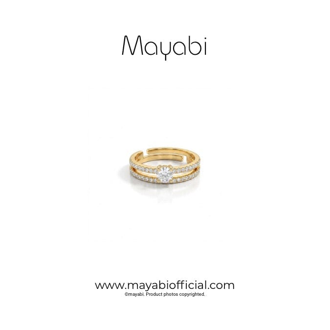 Mayabi Infinity Shine - 18K Gold Plated Ring — Mayabi Official, image 1