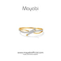 Mayabi Kira Nail - 18K Gold Plated Bangle — Mayabi Official, image 1