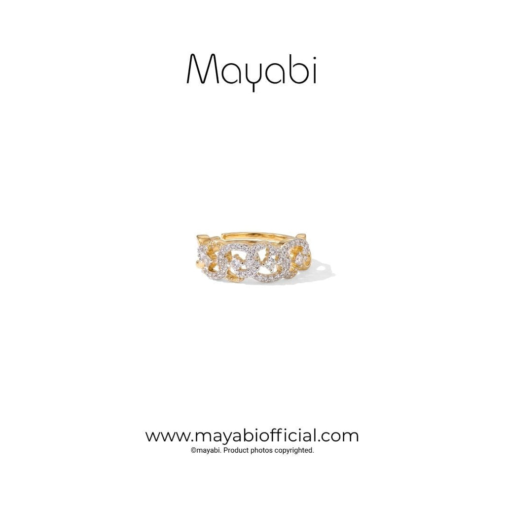 Mayabi Luxe Bloom - 18K Gold Plated Ring — Mayabi Official, image 1