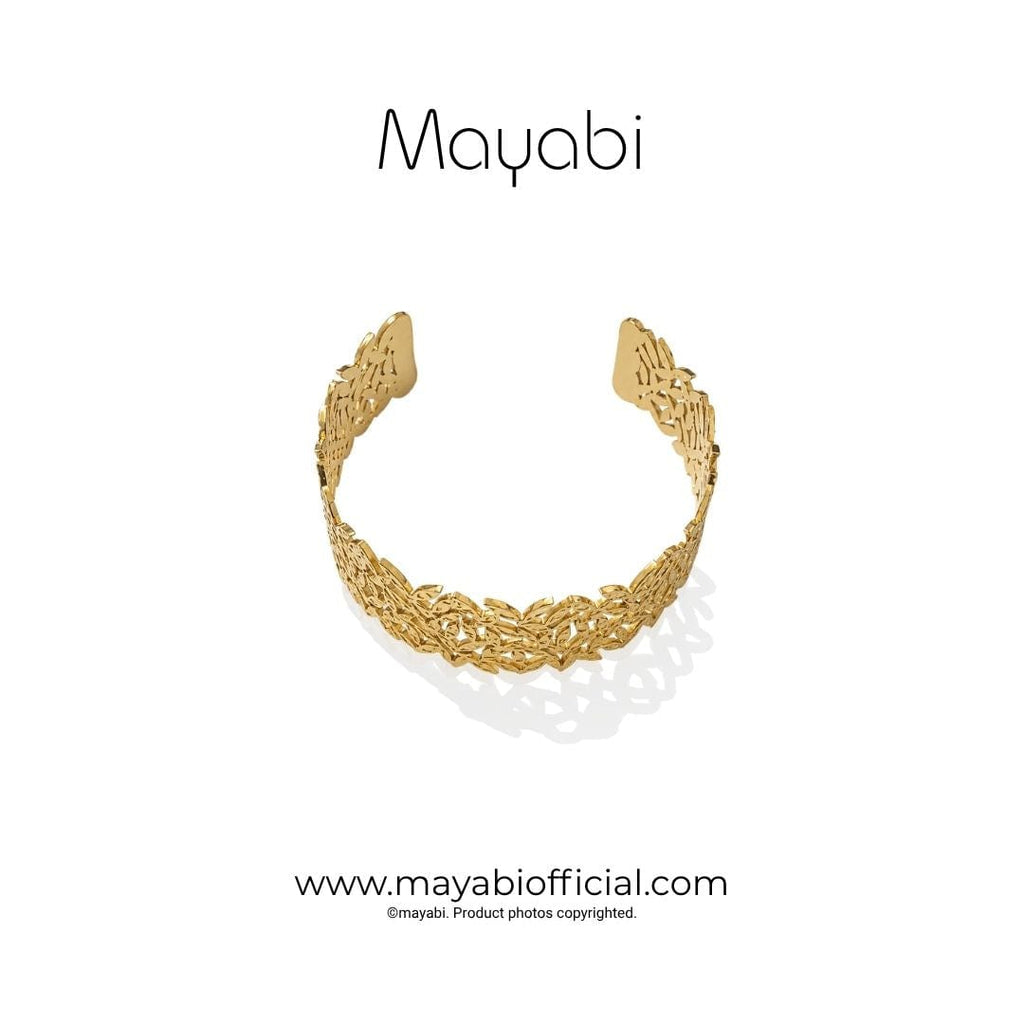 Mayabi Tiara 18K Gold Plated Bracelet — Mayabi Official, image 2