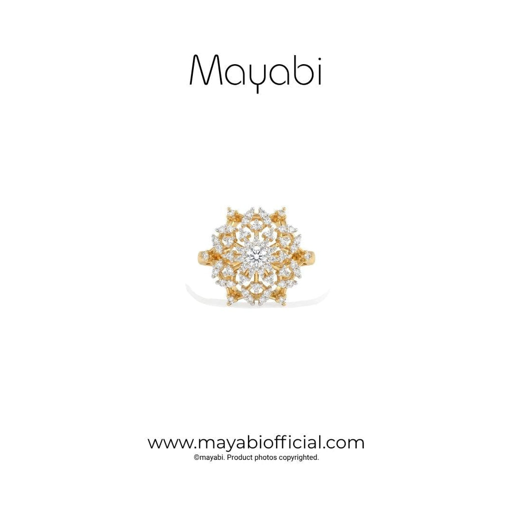 Mayabi Frostine - 18K Gold Plated Ring — Mayabi Official, image 1
