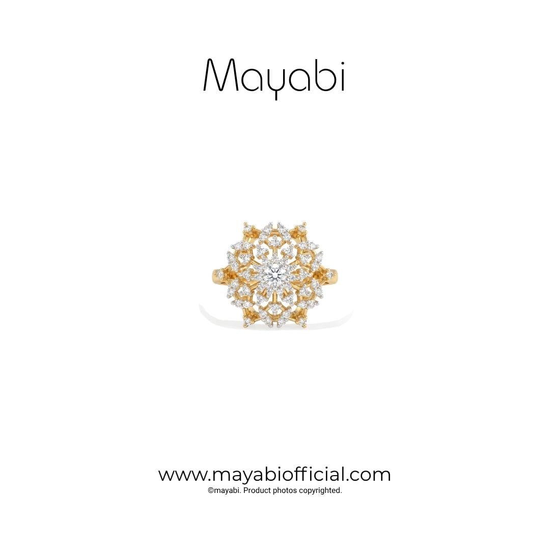 Mayabi Frostine - 18K Gold Plated Ring — Mayabi Official, image 1