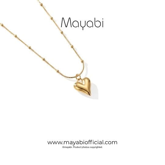 Mayabi Rosy - 18K Gold Plated Necklace — Mayabi Official, image 2
