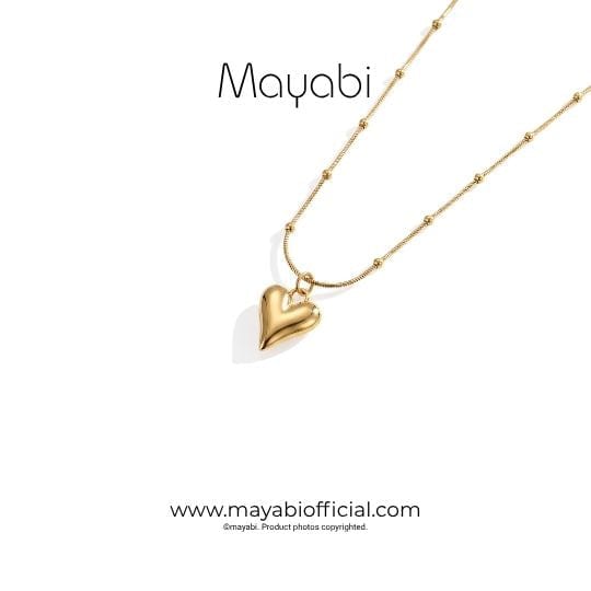 Mayabi Rosy - 18K Gold Plated Necklace — Mayabi Official, image 3