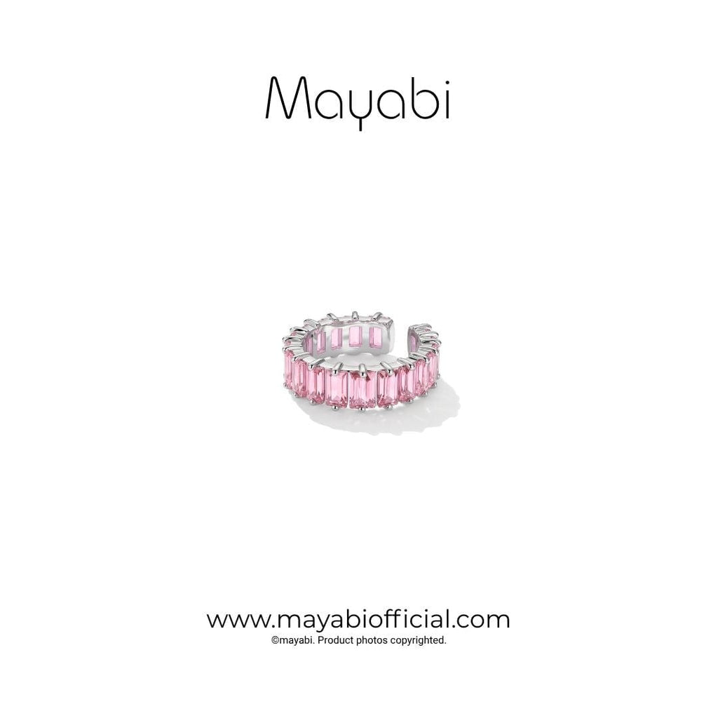 Mayabi Pink Spark - Silver Ring — Mayabi Official, image 2