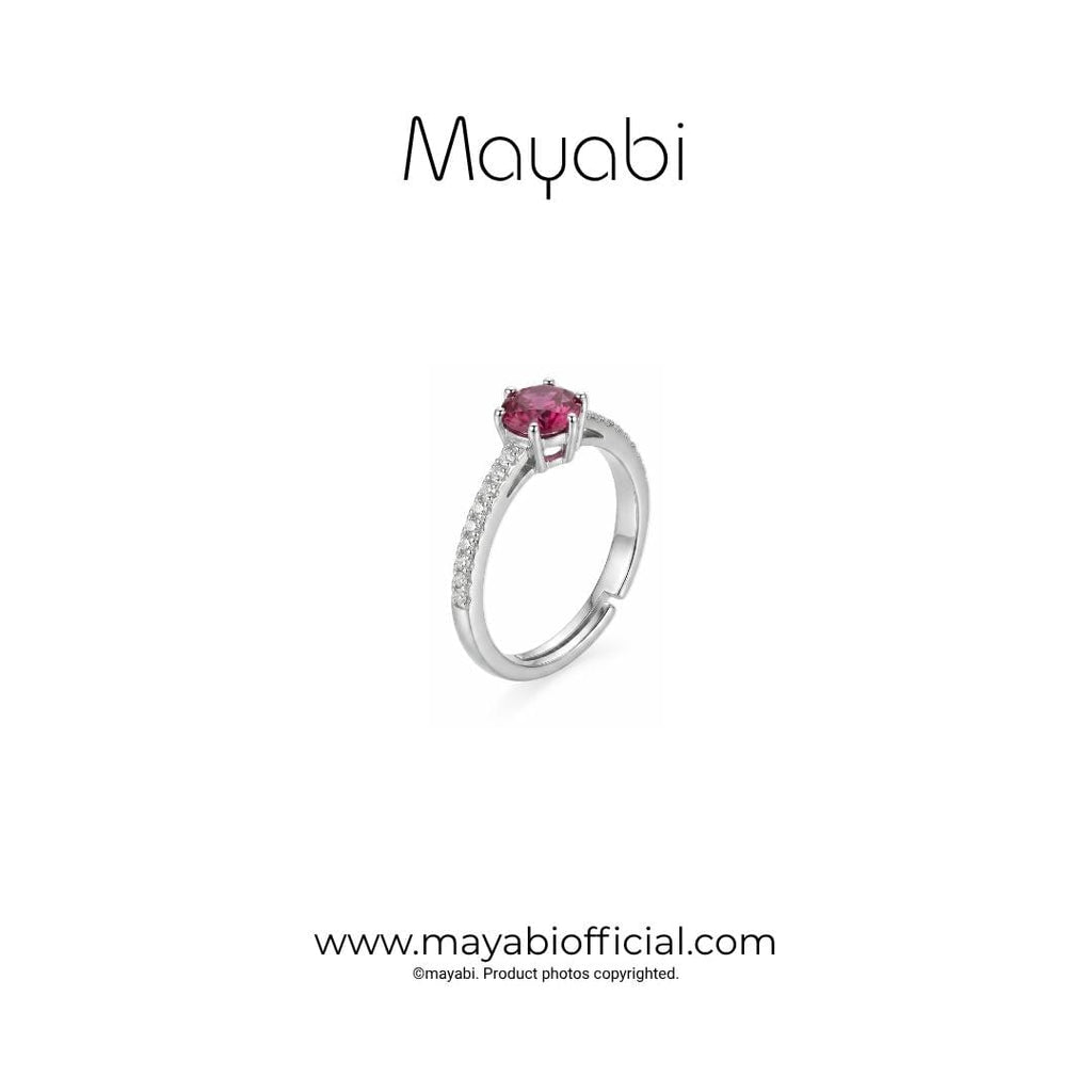 Mayabi Royal Rose – Silver Ring — Mayabi Official, image 2