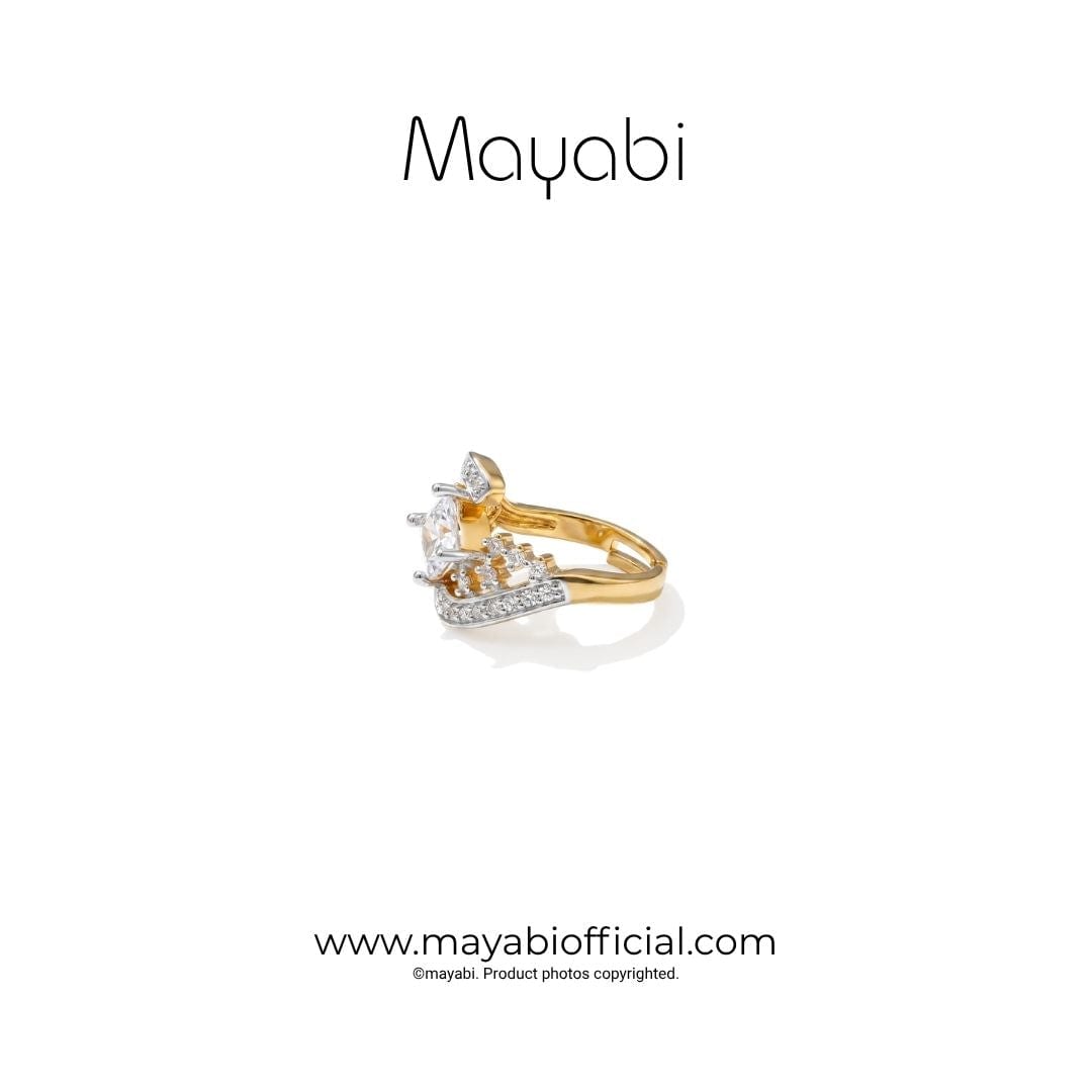 Mayabi Stellar Embrace - 18K Gold Plated Ring — Mayabi Official, image 2