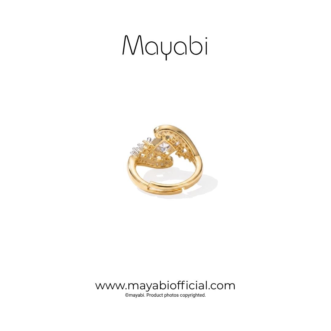 Mayabi Stellar Embrace - 18K Gold Plated Ring — Mayabi Official, image 4